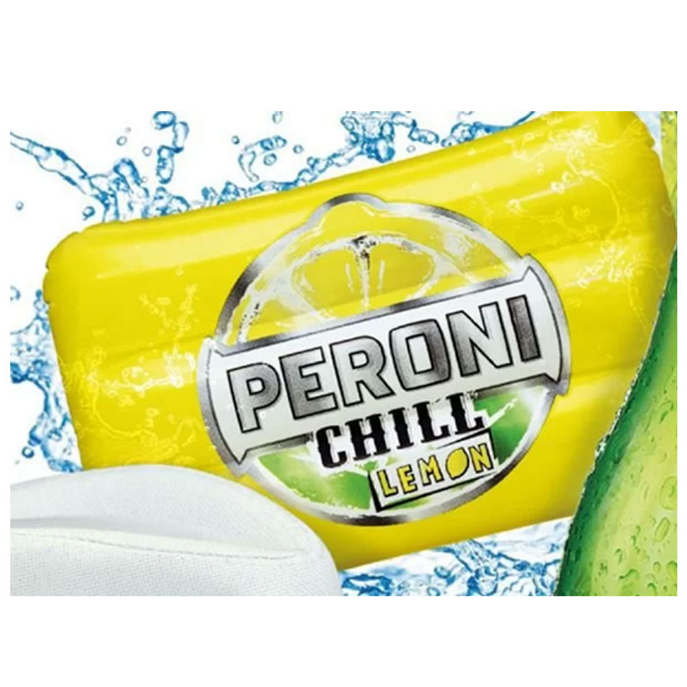 Cuscino Gonfiabile Peroni Chill Lemon