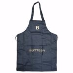 Grembiule lungo nero Bottega