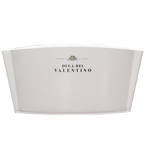 Secchiello bianco duca del valentino grande