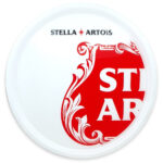 Vassoio Stella Artois Bianco Plastica