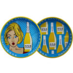 Vassoio Santero Metallo