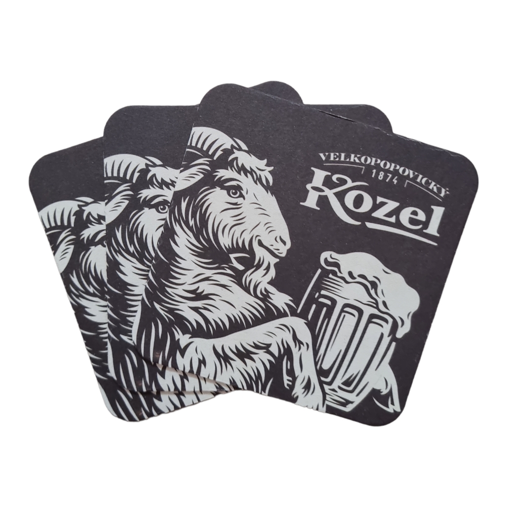 Sottocoppa Kozel x 100 pz