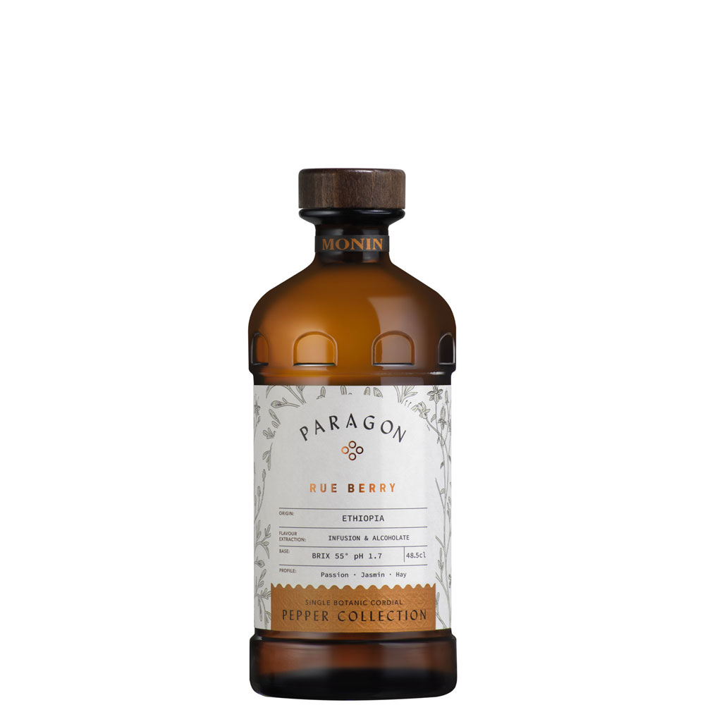 Sciroppo Monin Paragon Rue Berry cl 48,5 Ethiopia