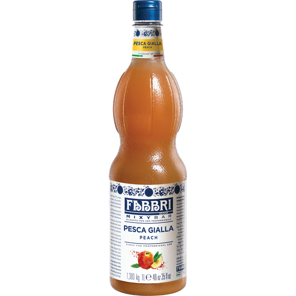 Sciroppo Fabbri Mixybar Pesca Gialla Plus kg 1,3 pet