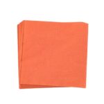 Tovaglioli  Arancione 25x25 x 100z BON TON