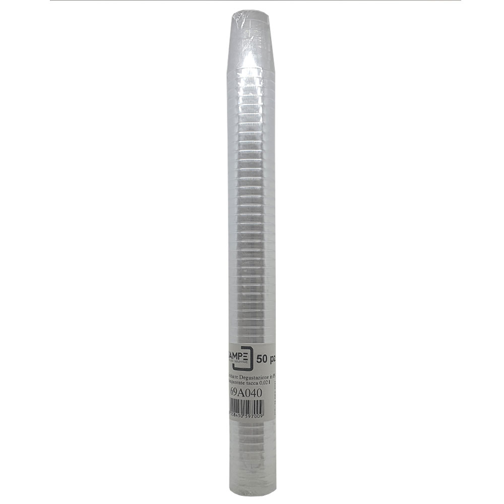 Bicchieri Dampe Chupito Trasparente cc 0,02 x 50 pz - immagine 2