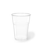 Bicchiere trasparente polipropilene cc 350 / 300 Eco Green x 50 pz