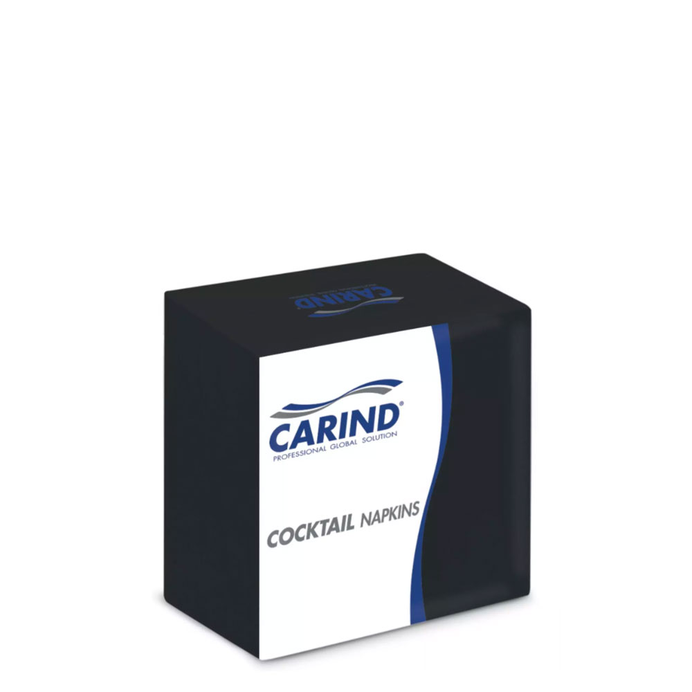 Tovaglioli Neri cm 24x24 Carind Gp Carta