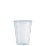 Bicchiere trasparente polipropilene Eco Green cc 200 100 pz