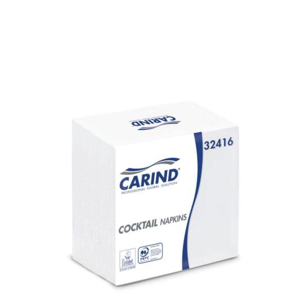 Tovaglioli Bianchi 24x24 Carind Gpcarta