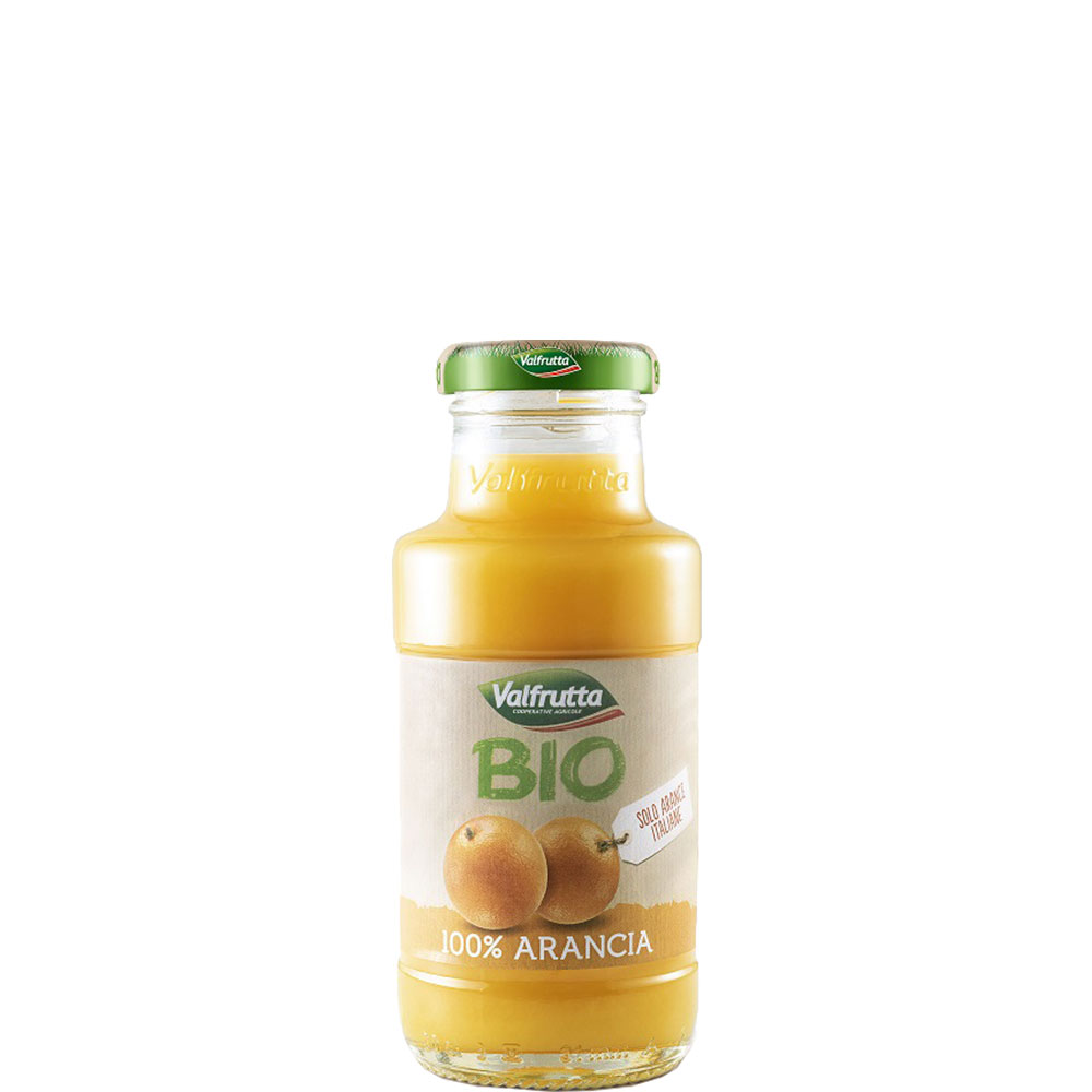 Succo Valfrutta BIO Arancia ml 200 vap Tappo vite