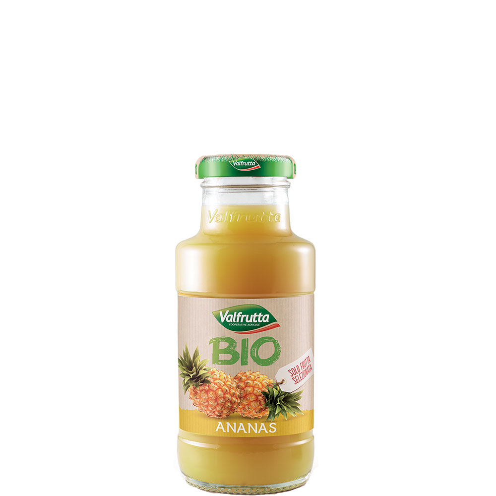 Succo Valfrutta BIO Ananas ml 200 vap Tappo a vite
