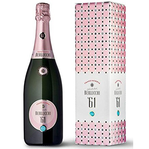 Spumante Berlucchi 61 franciac. rosato Astucciato cl 75