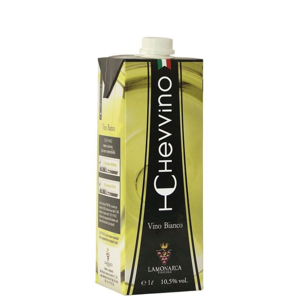 Vino Chevvino Bianco lt 1 brik
