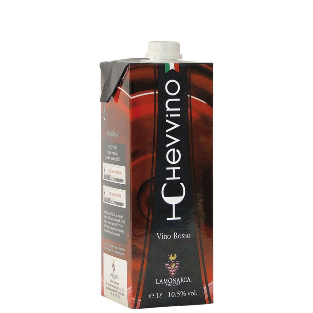 Vino Chevvino Rosso lt 1 Brik