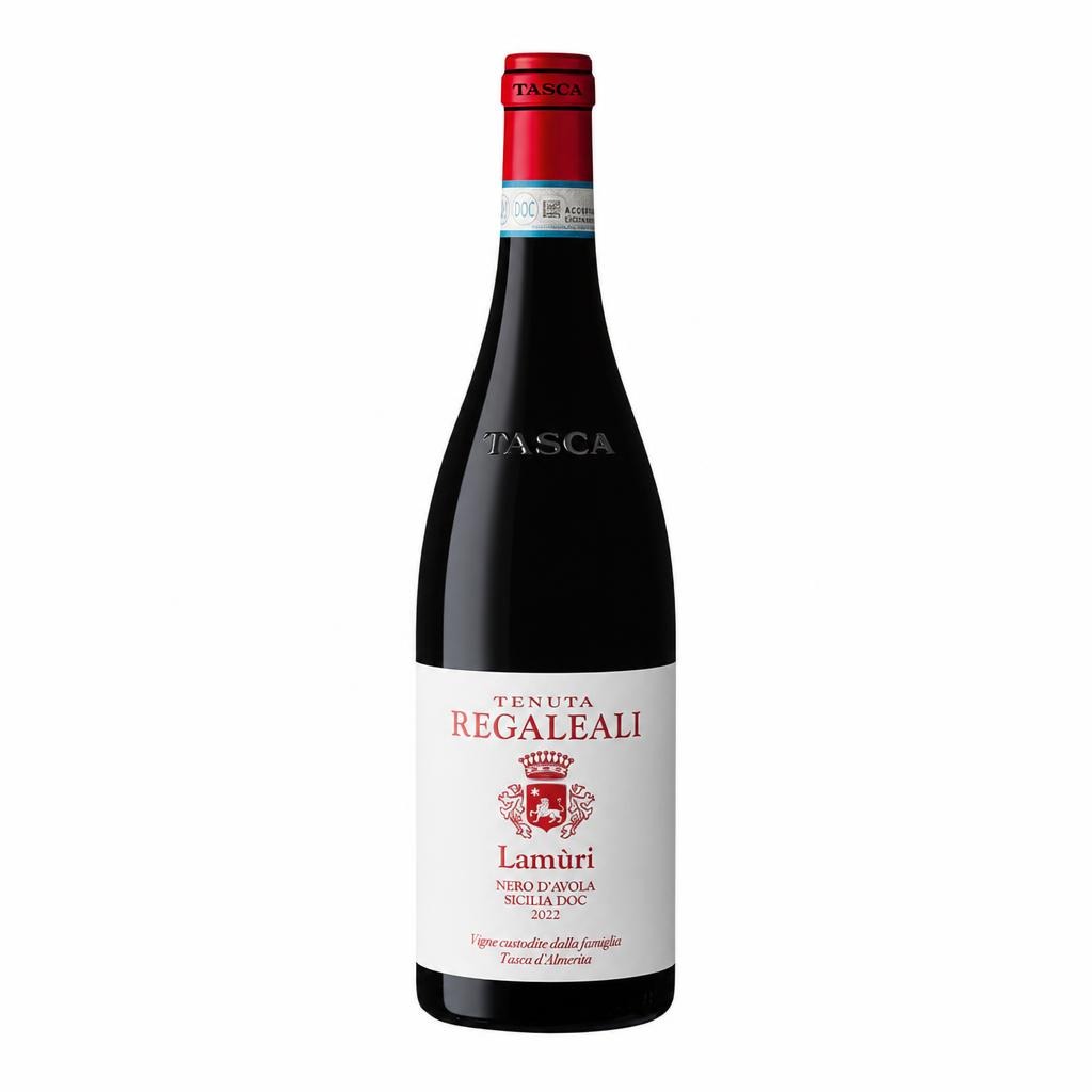 VN3528 Vino Tasca dalmerita Lamuri rosso nero avola cl 75 2022