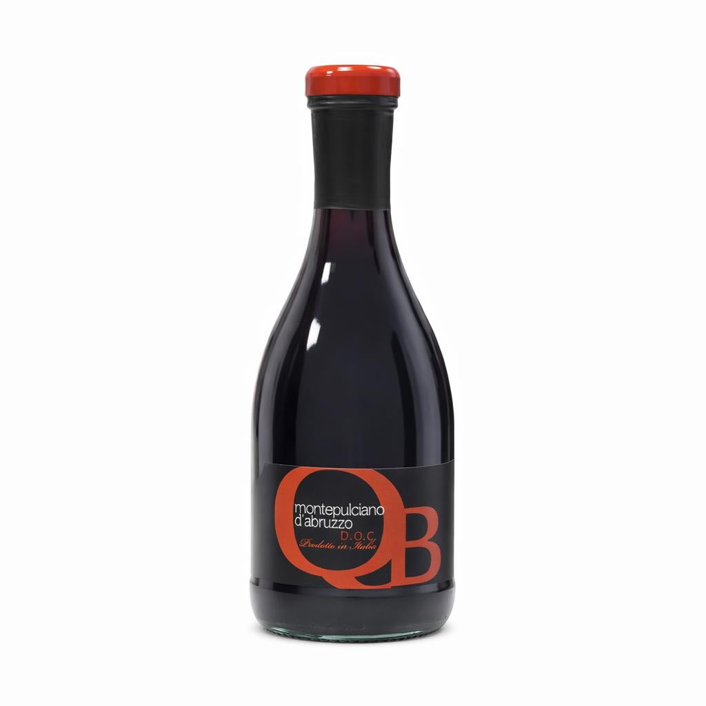 Vino QB rosso Montepulciano D'Abruzzo cl 25