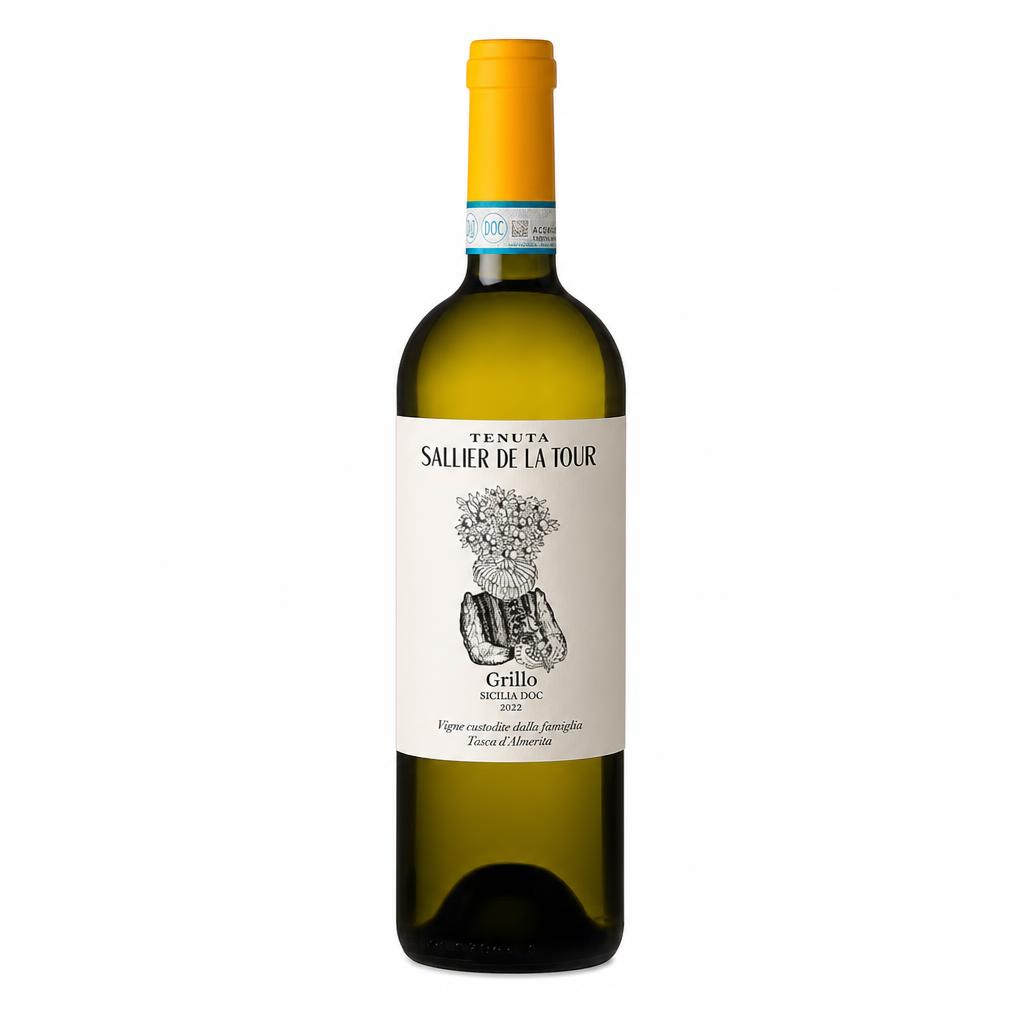 Vino tasca D'almerita Sallier de la tour grillo doc  cl 75 2025