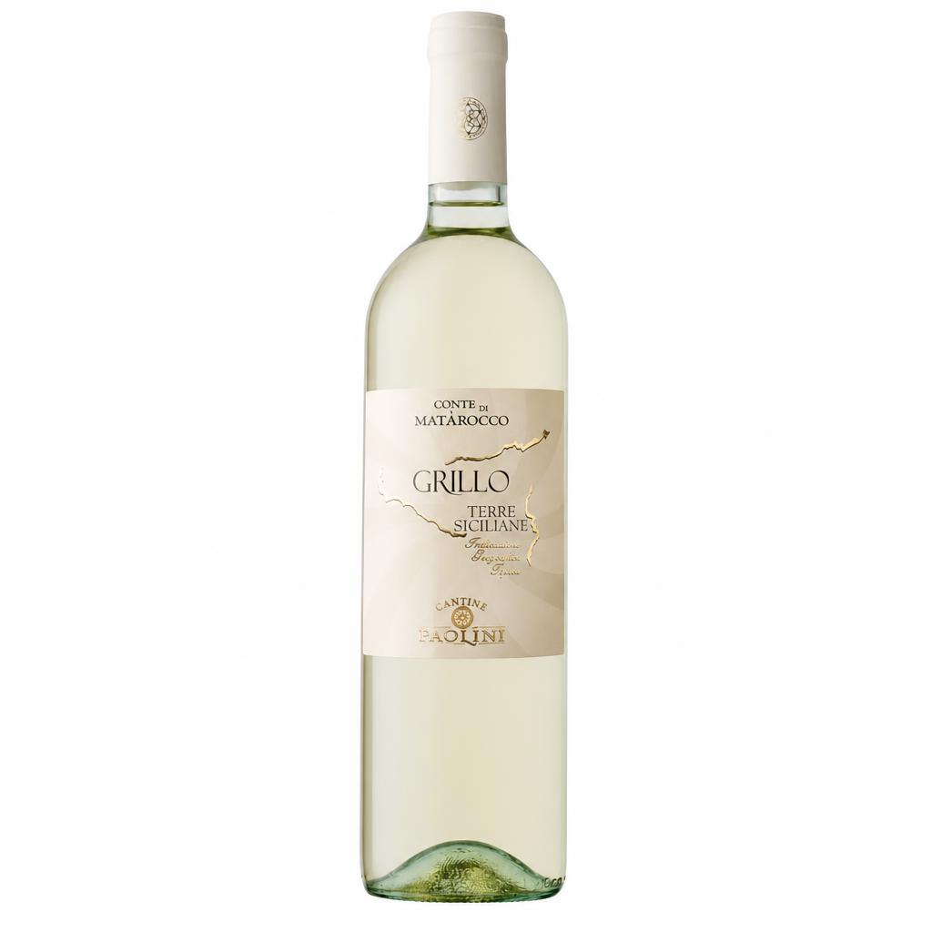Vino Cantine Paolini Conte di Matarocco bianco grillo cl 75 2025