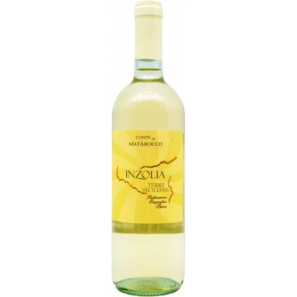 Vino Cantine Polini Conte di Matarocco bianco inzolia cl 75 2025