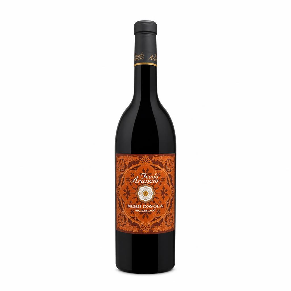 VN3689 Vino Feudo Arancio nero avola doc cl 75 2024