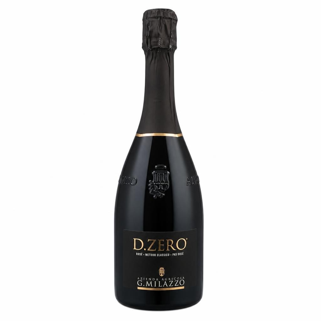 VN3720 Spumante Milazzo D. Zero Classico Rosato Pas Dosè D.Zero cl 75